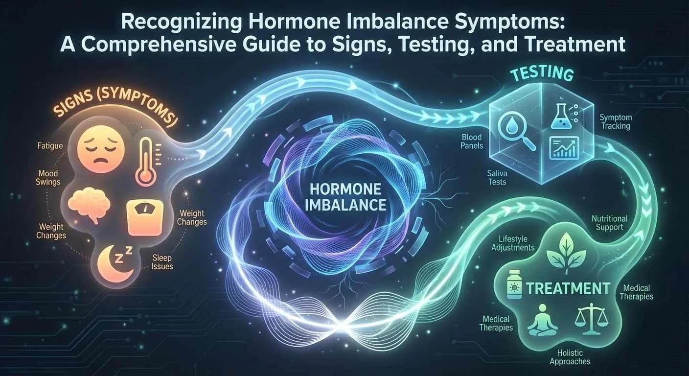 Recognizing Hormone Imbalance Symptoms: A Comprehensive Guide to Signs, Testing, and Treatment